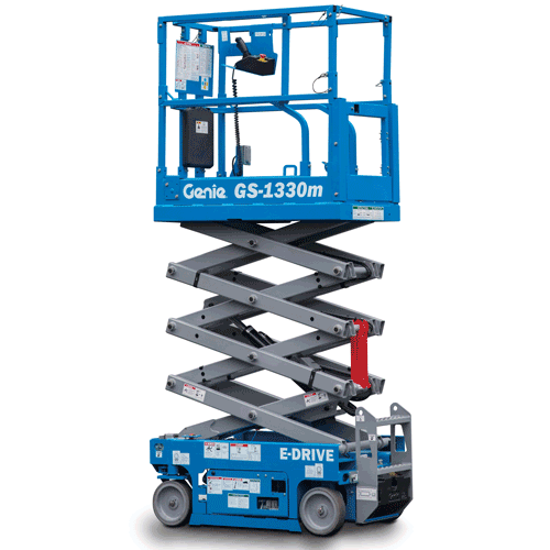 Genie GS1330m SelfPropelled Scissor Lift Invercargill Hire Ltd